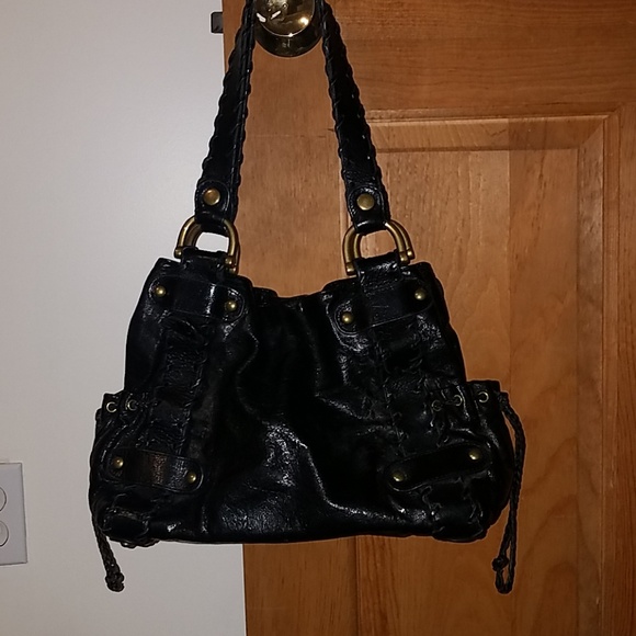 Kooba Handbags - KOOBA 💥 Black leather handbag purse satchel